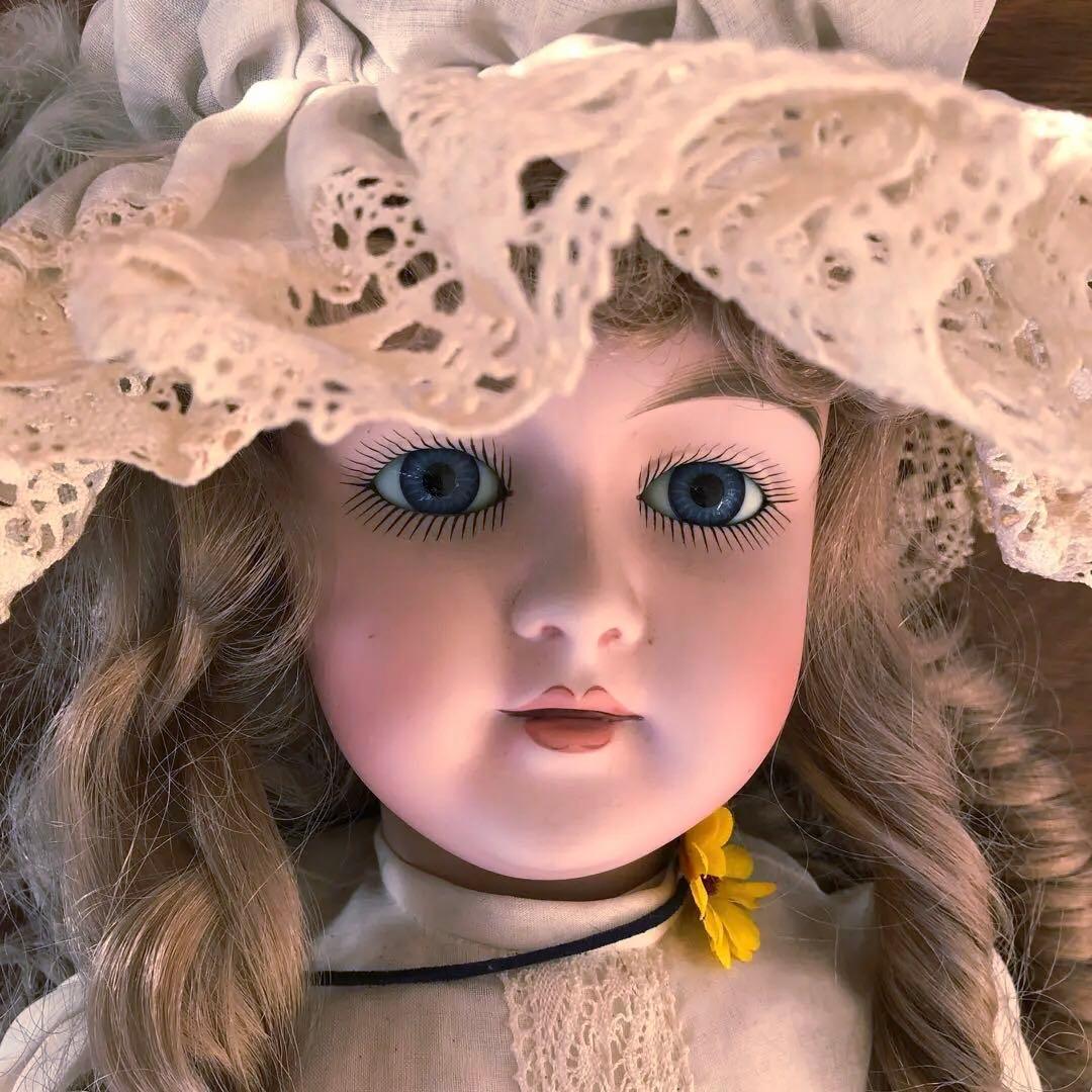 ビスク・ドール ビスクドール Bisque doll ヴィンテージ 人形 - メルカリ