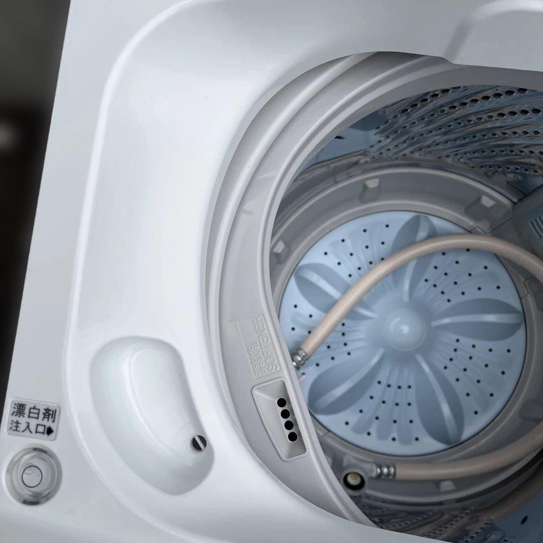 ハイセンス洗濯機　4.5kg 最短10分洗濯　風乾燥機能付き　2023年製