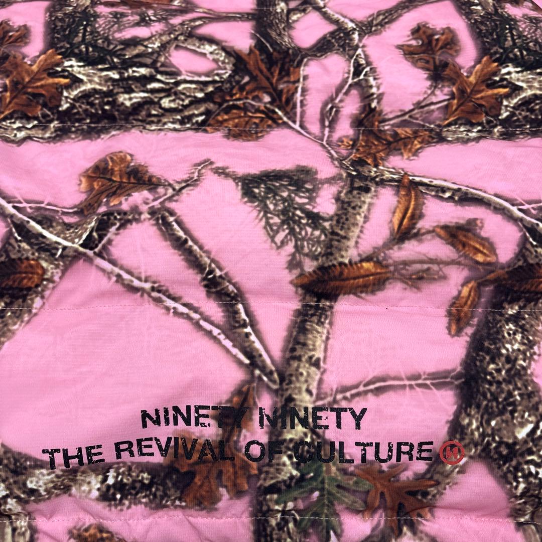 9090 ダウン Pink real tree Lサイズ - メルカリ