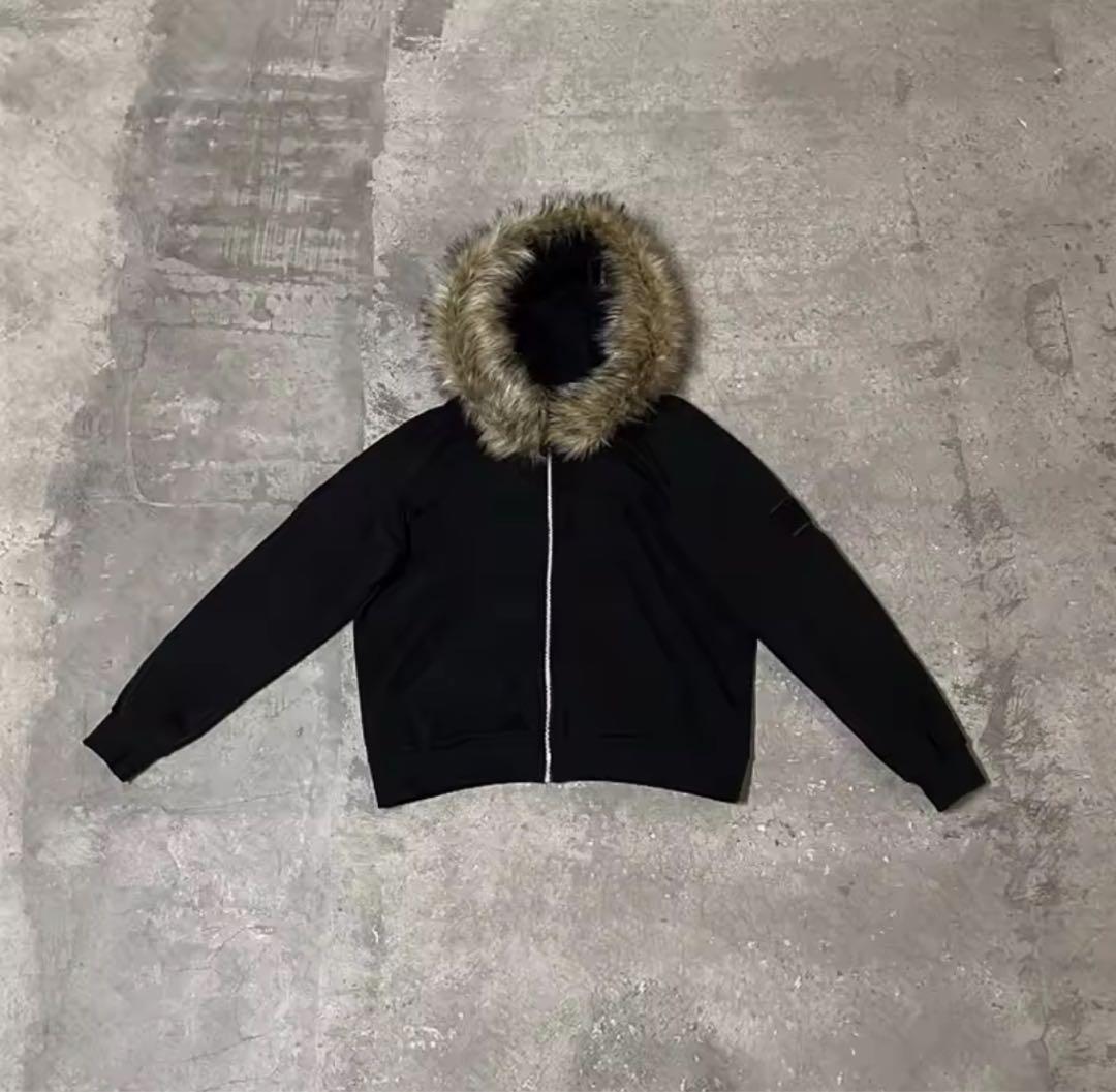 fur hoodie opium お兄系 ファーコート - メルカリ