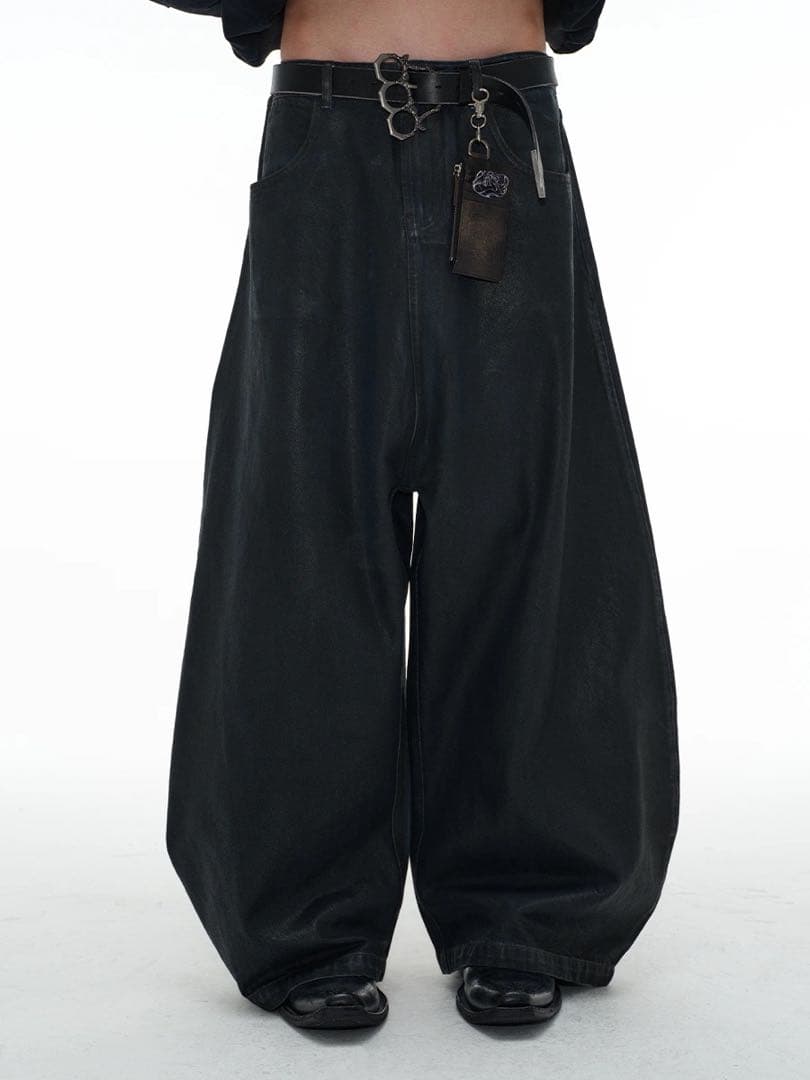 極太】JACESAR COATING DENIM カーブバギー ワックス加工 - メルカリ