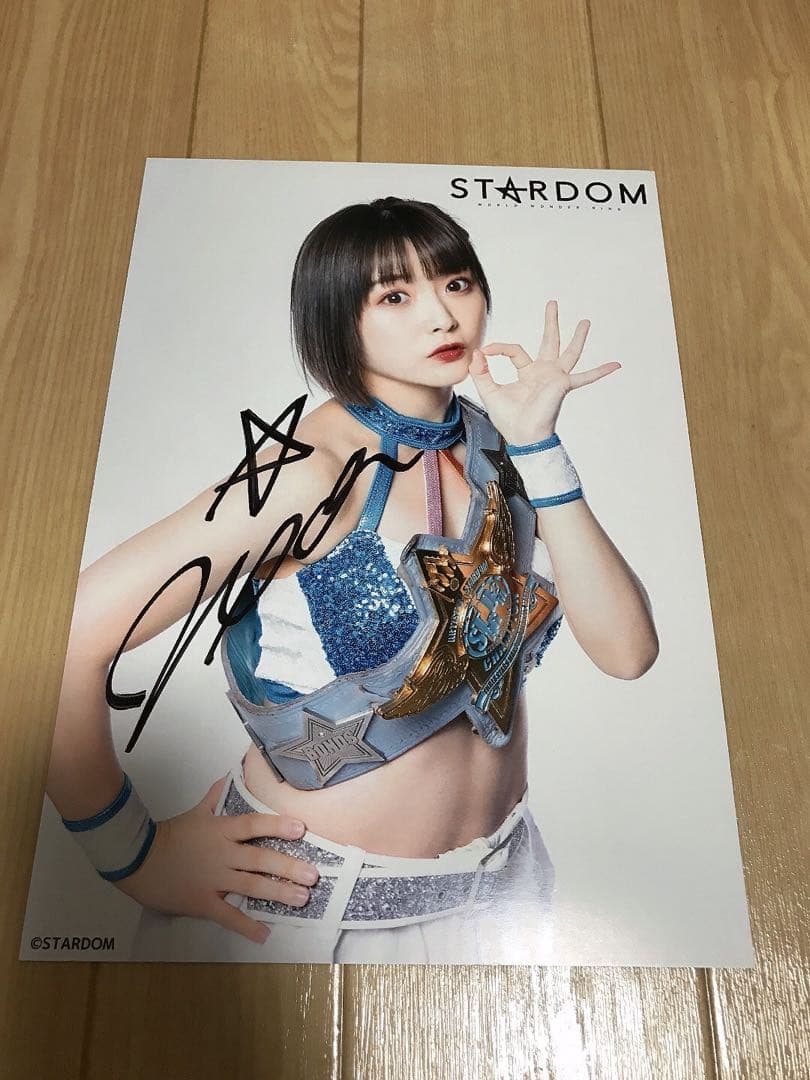 なつぽい 直筆サイン入りポートレート スターダム - メルカリ