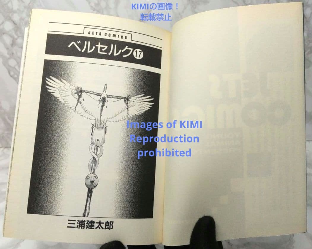 希少 初版 第1刷発行 ベルセルク 17 コミック漫画 本 1999 三浦建太郎