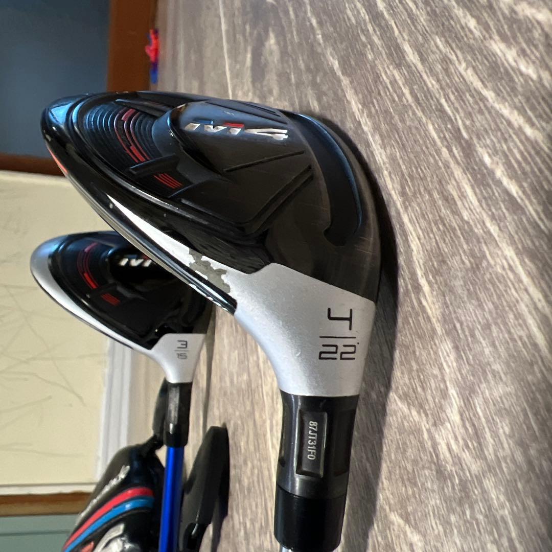 テーラーメイド M4 セット（3W 15° & 4UT 22°）カデロ装着 - メルカリ