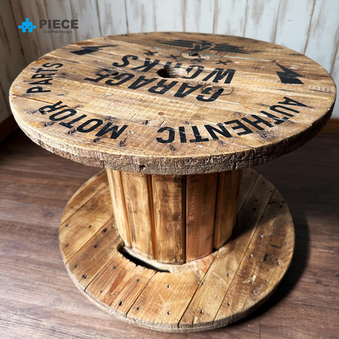 ケーブルドラム 電線ドラム テーブル アメリカン インテリア ガレージ