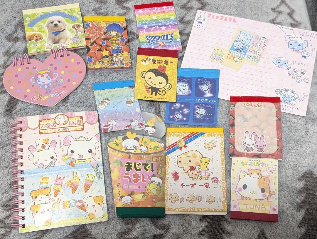 【レア】平成レトロ　メモ帳　まとめ売り　シール　便箋　レトロ 平成レトロ メモ帳 シール まとめ売りセット - メルカリ
