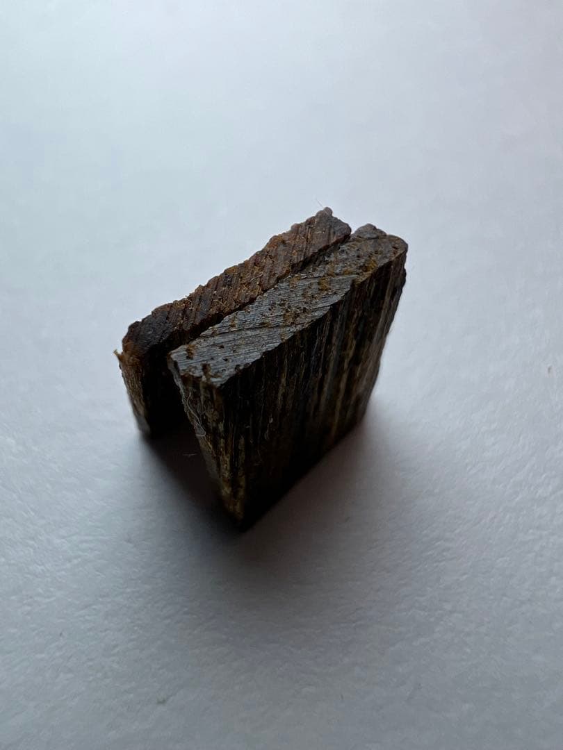 古渡命銘木 六十一種名香　新伽羅　銘【初瀬】0.232g 香木/お香/沈香/伽羅