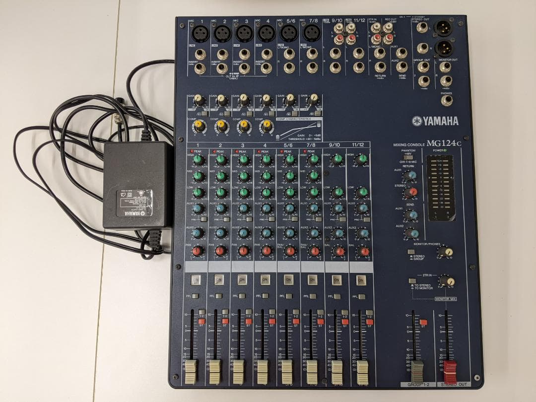 YAMAHA ヤマハ MG124C ミキシングコンソール アナログミキサー Amazon | ヤマハ ミキシングコンソール MG124C | ミキサー | 楽器