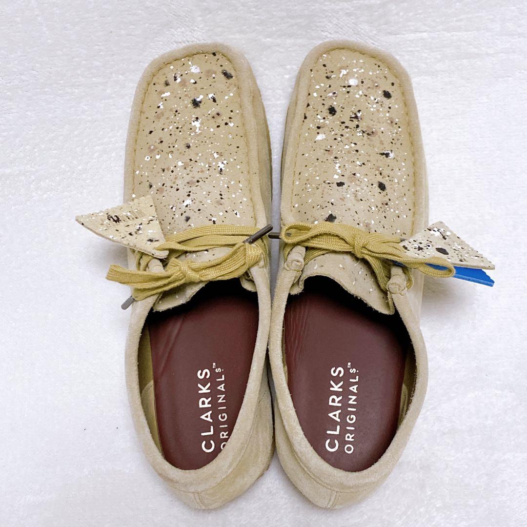 希少 クラークス×ウィンダンシー×アトモス ワラビー 27cm ベージュ 美品