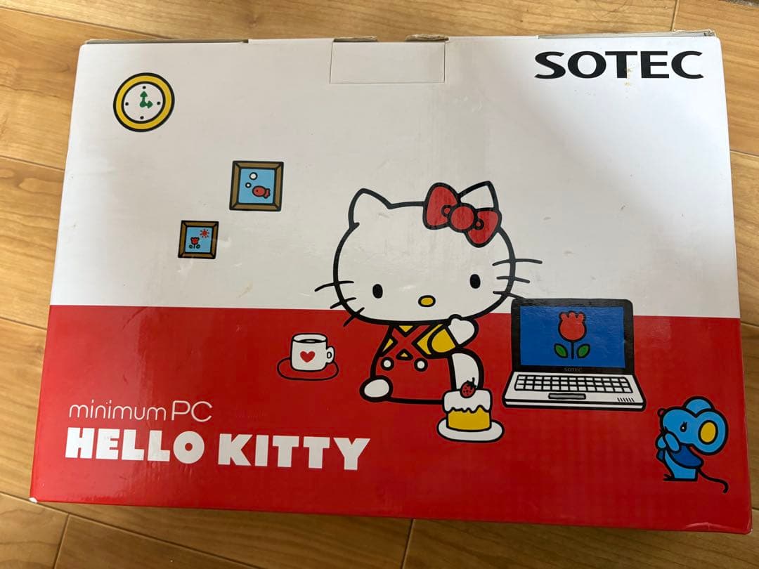 《極希少✨️》未使用動作確認済SOTECハローキティノートPCWindows XP