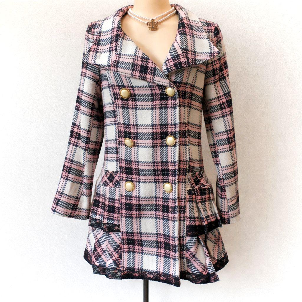 TRALALA Y2K 姫ギャル 希少 姫系 金ボタン でかりぼん bigりぼん