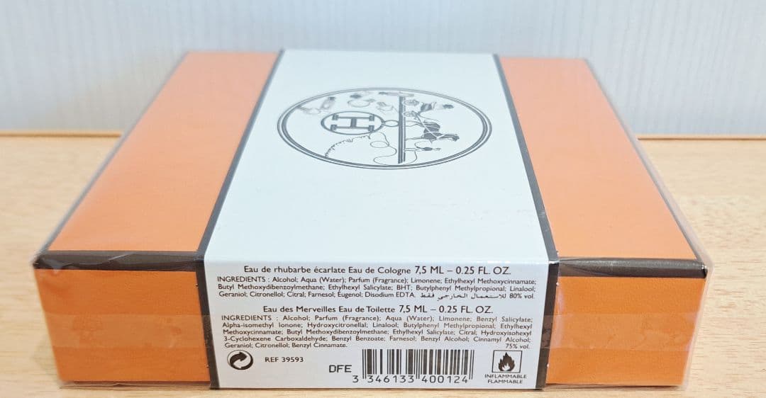 エルメス ミニ香水セット コフレ 7.5ml 796