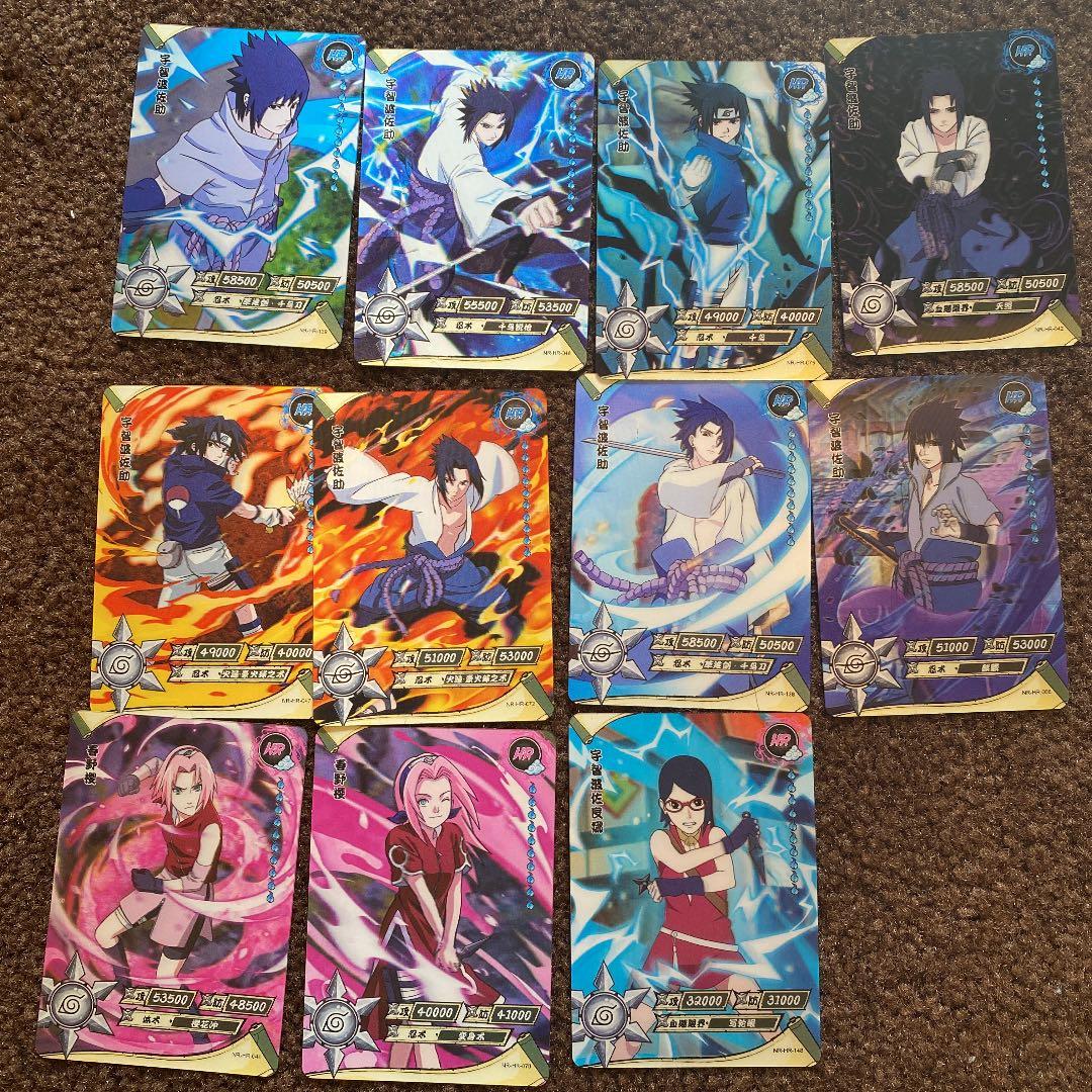 期間限定最終値下げ NARUTO ナルト カードゲーム 3Dカードセット