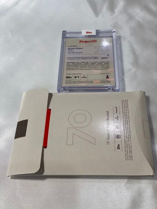 大谷翔平 レア度MAXのToppsProject70野球カード