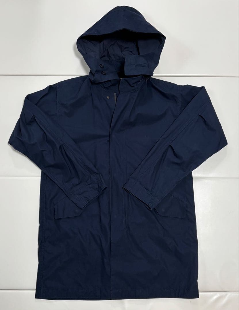 狢*様 nanamica ナナミカ モッズコート コットン ネイビー フード着脱