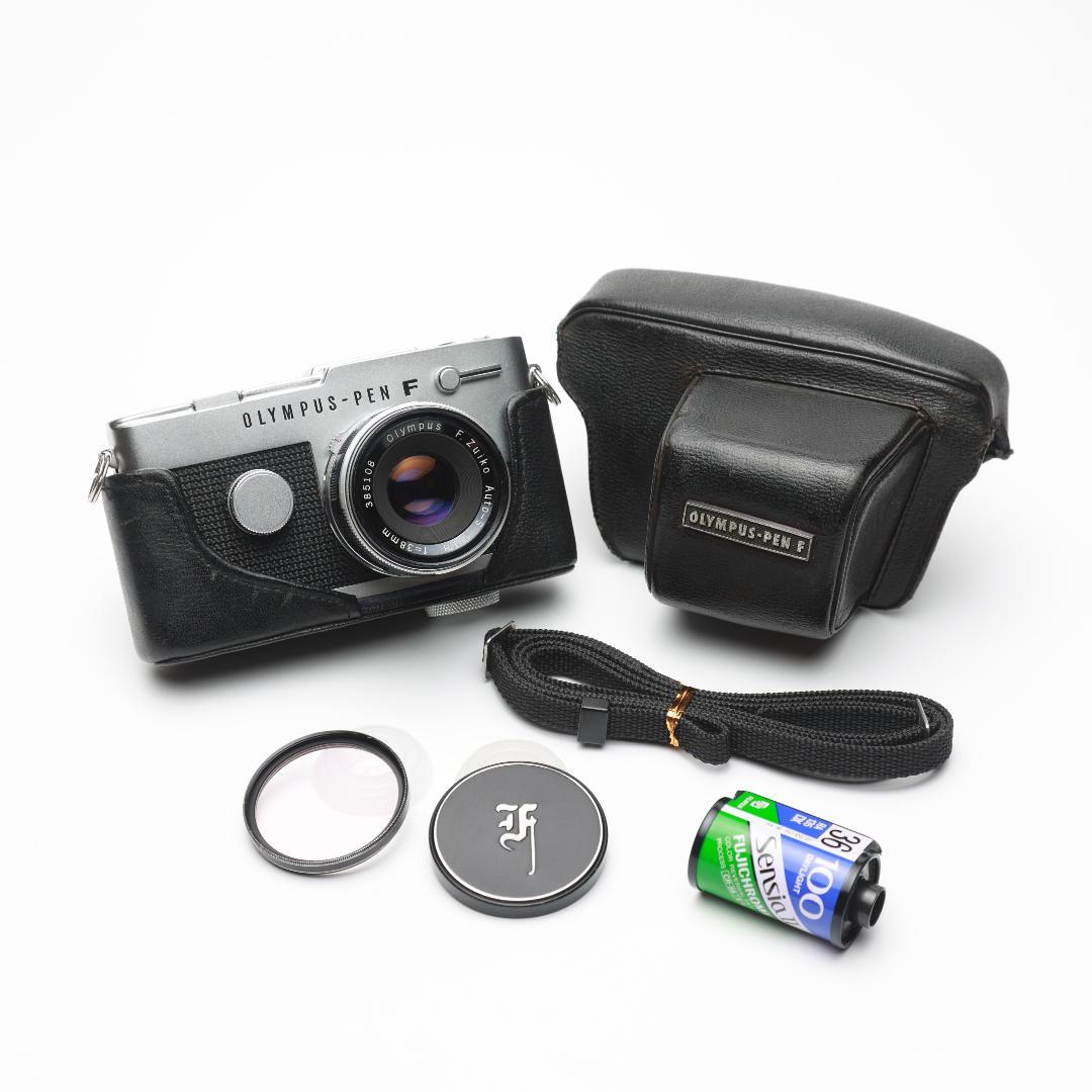 オリンパス ハーフ 一眼レフ PEN FT 純正ケース・花文字メタルキャップ Yahoo!オークション -「pen-f 花文字」の落札相場・落札価格