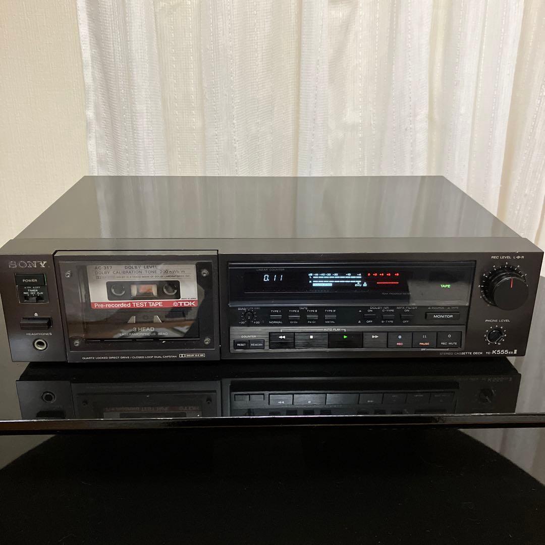 カセットデッキSONY TC-K555ES II メンテ済 - メルカリ