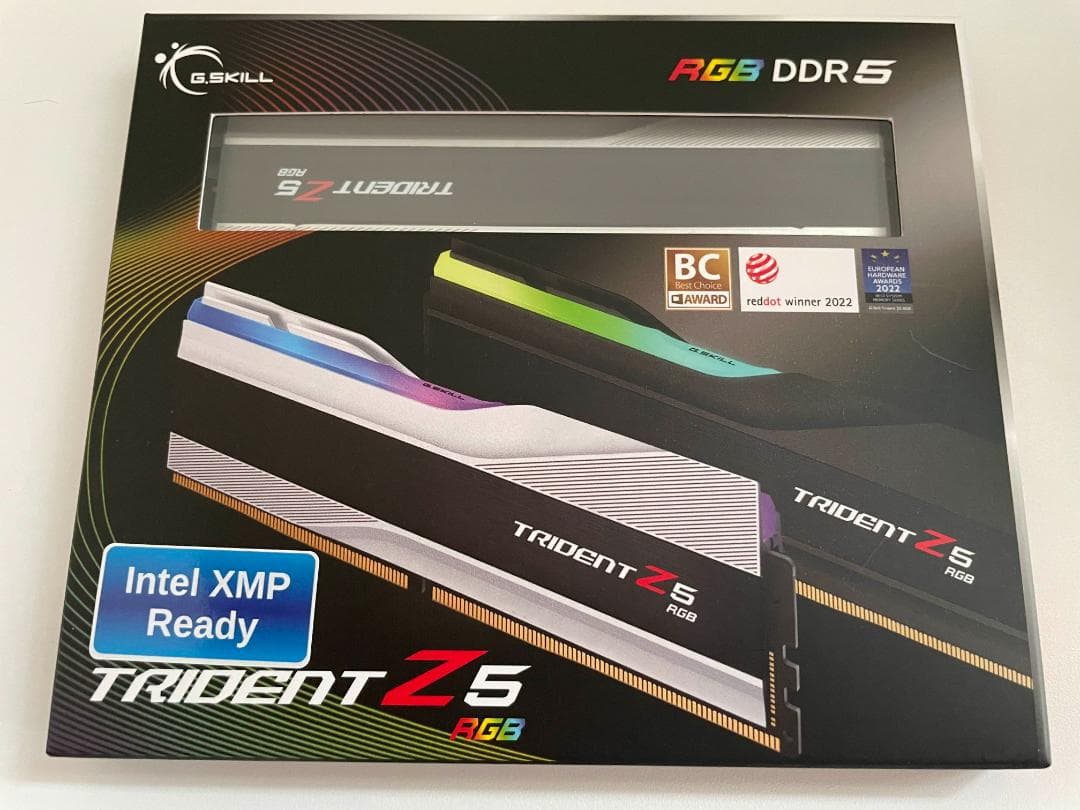 G.SKILL TRIDENT Z5 RGB 16GB×2 DDR5 G.SKILL Trident Z5 RGB Series 32GB (2 x 16GB) 288-Pin PC RAM DDR5