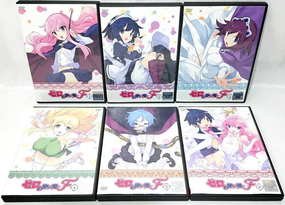ゼロの使い魔【1期～4期】DVD 全25巻セット