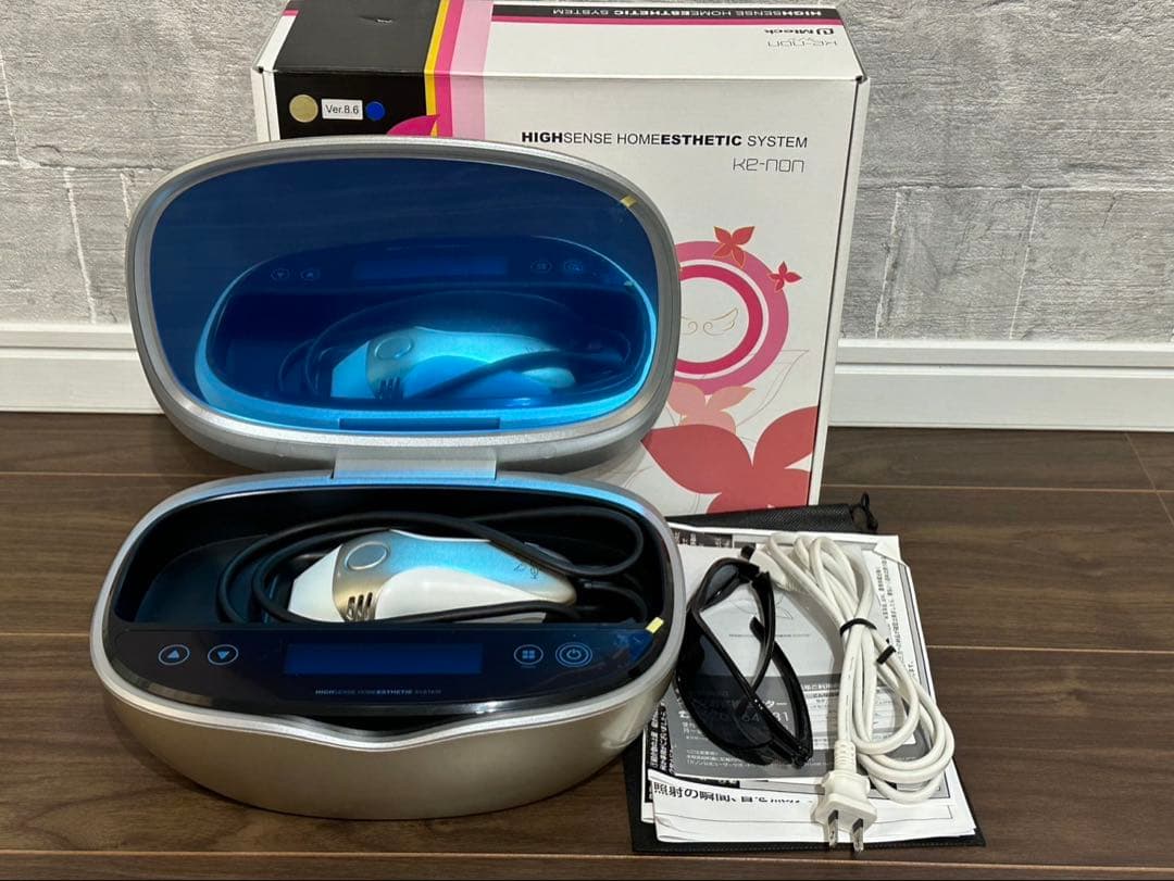 美品 ver.8.6 ケノン 脱毛器 美顔器 シャンパンゴールド