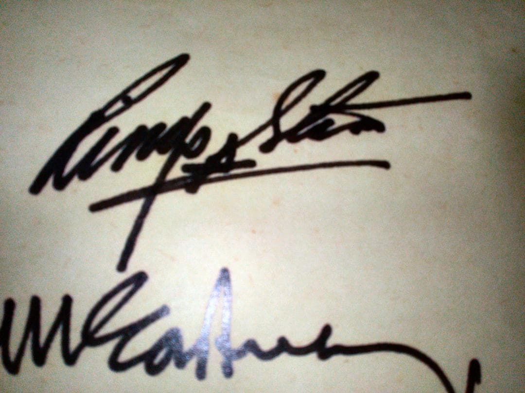 THE BEATLES 来日日本公演サイン - メルカリ