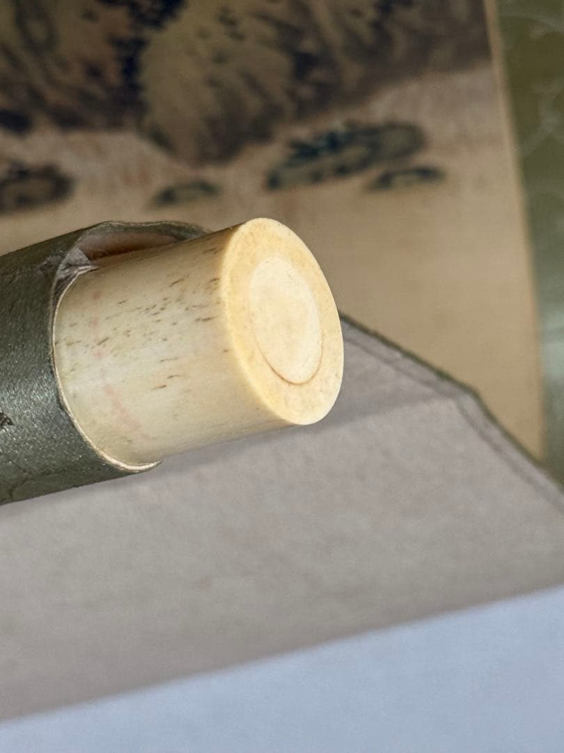 竹塘山人筆 絹本肉筆 青緑山水 共箱 掛軸 送料込み250902 - メルカリ