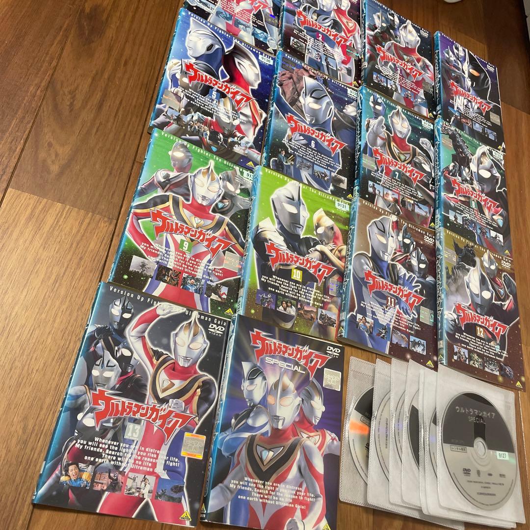ウルトラマンガイア 全巻 DVD 13巻 スペシャル 1巻 レンタル品 - メルカリ