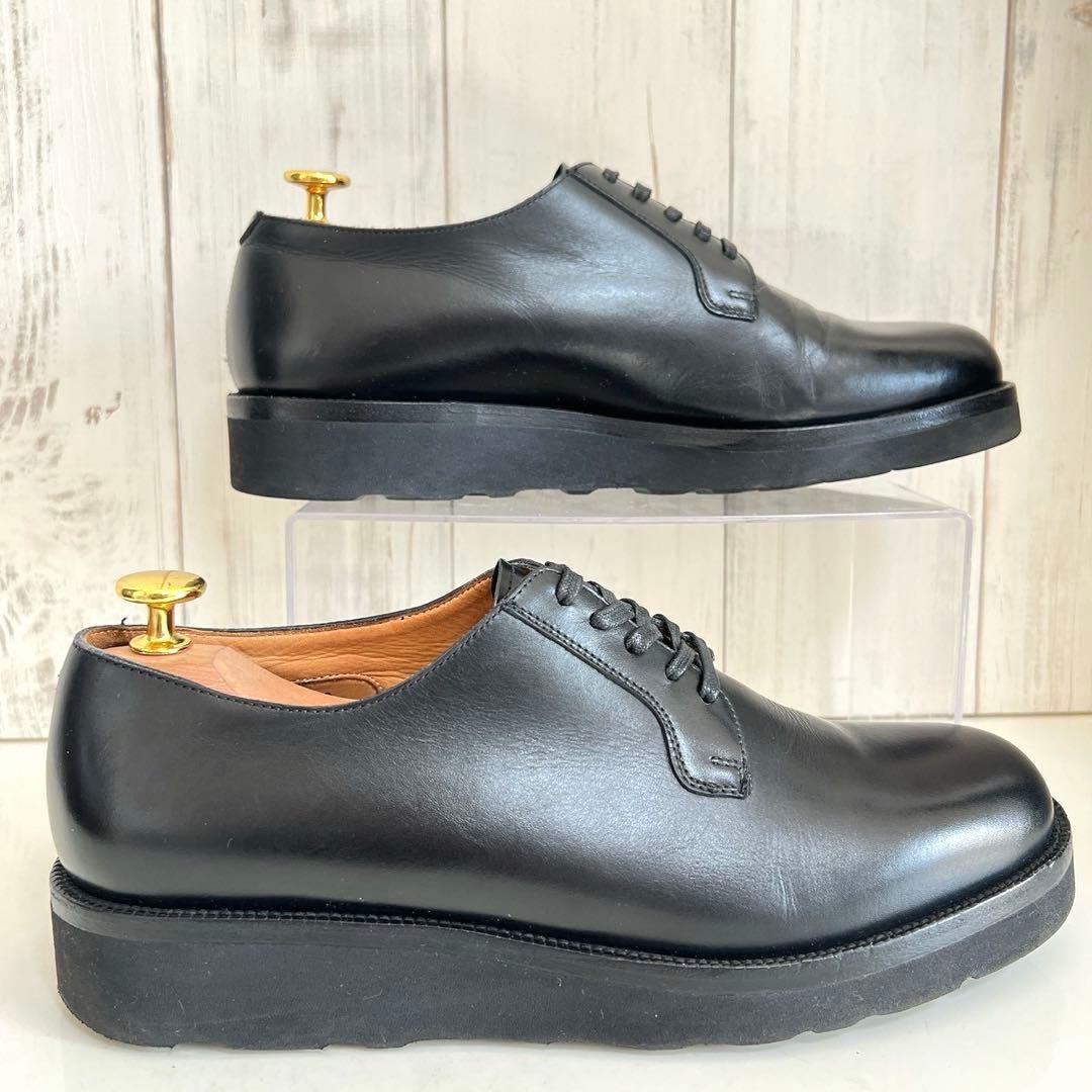 極美品】UNITED ARROWS 25 プレーントゥ ビブラムソール 厚底 - メルカリ