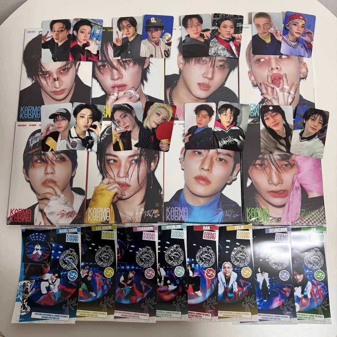 straykids KARMA アコーディオン CD 封入トレカ コンプセット - メルカリ