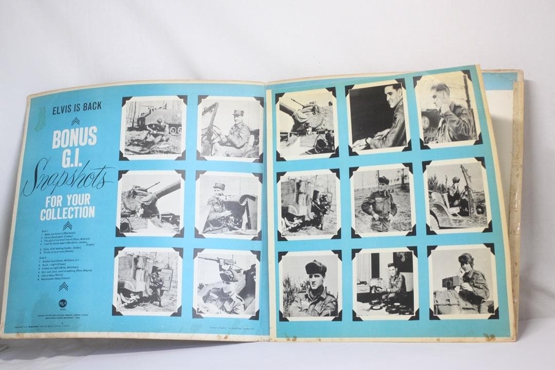 英LP Elvis Presley Elvis Is Back! Mono 深溝 - メルカリ