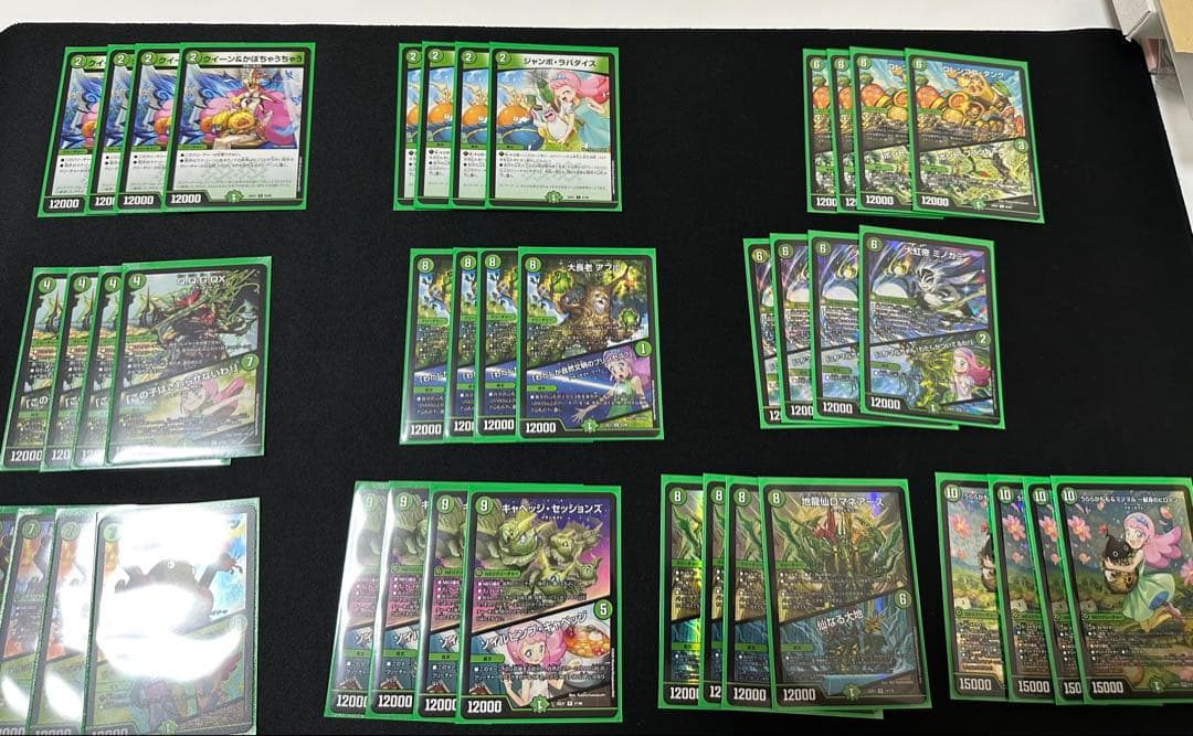 早い者勝ち！リースボルシャック 自然単グランセクトデッキセット