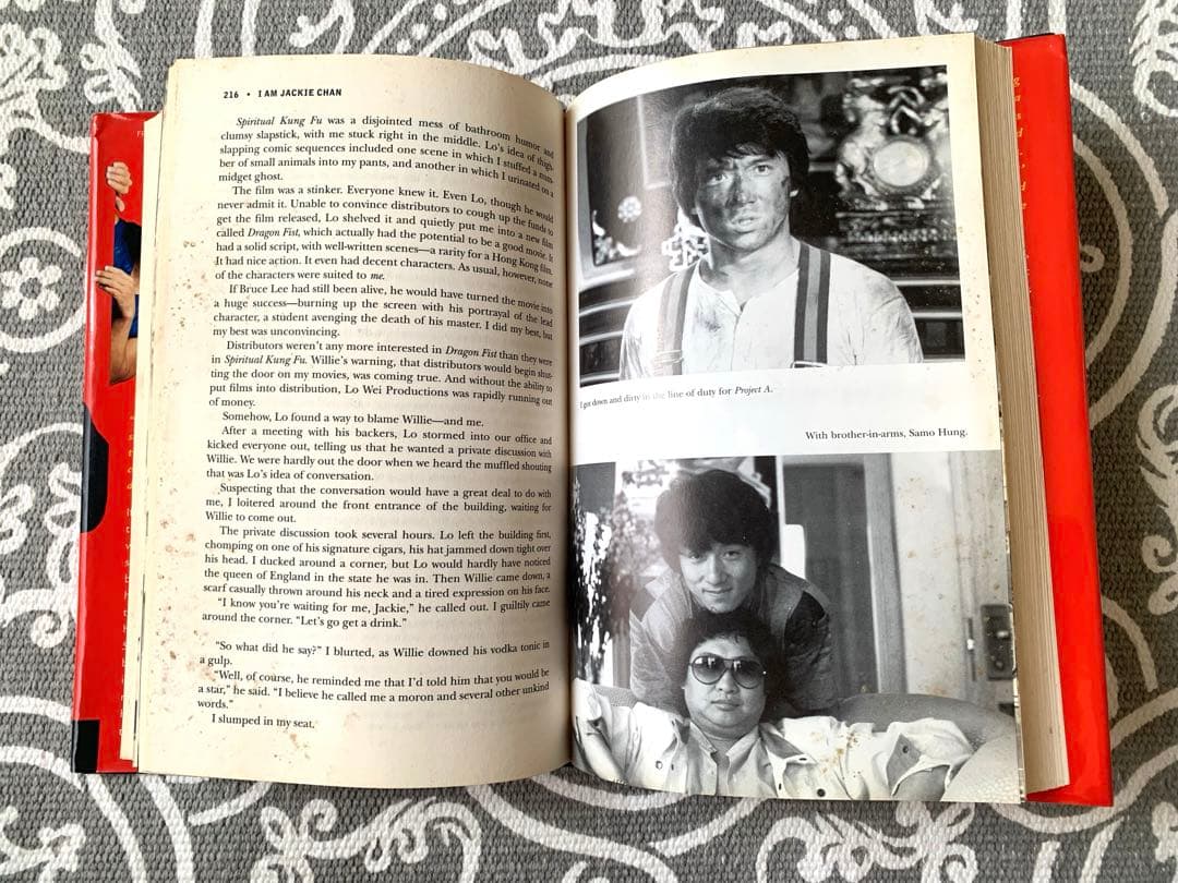 直筆サイン入り ジャッキーチェン IAM JACKIE CHAN - メルカリ