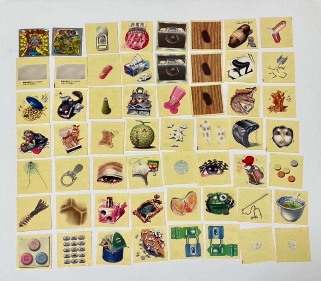 合計89枚セット ロッテ どっきりシールとビックリマンシールセット