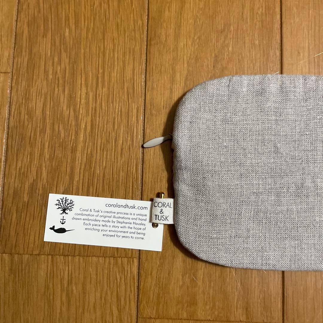 新品未使用】CORAL & TUSK コーラル&タスク ポーチ 眼鏡ケース - メルカリ