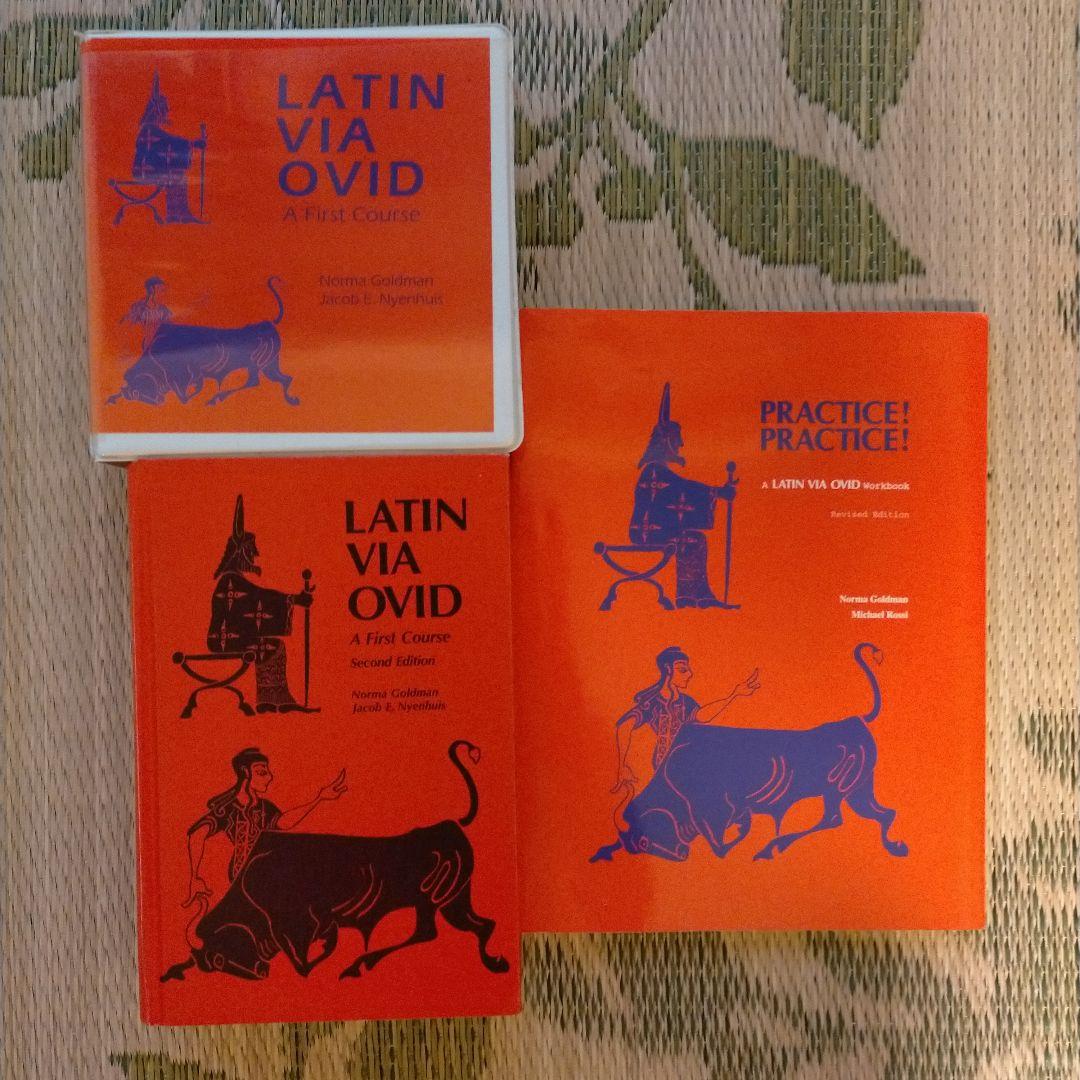 絵本・児童書 Latin Via Ovid 2d Ed & 21CDs & Work Book Latin Via Ovid 2d Ed & 21CDs & Work Book 【公式通販】
