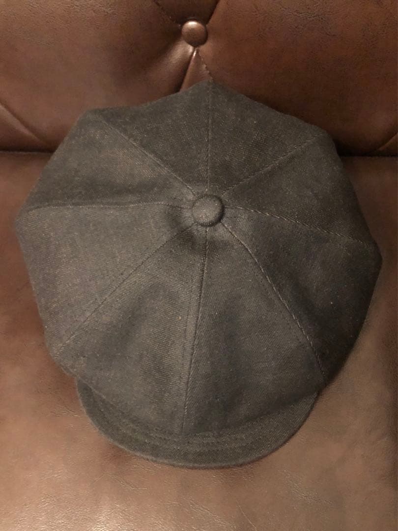 Topy G. ブラック キャスケット サイズ7 1/2