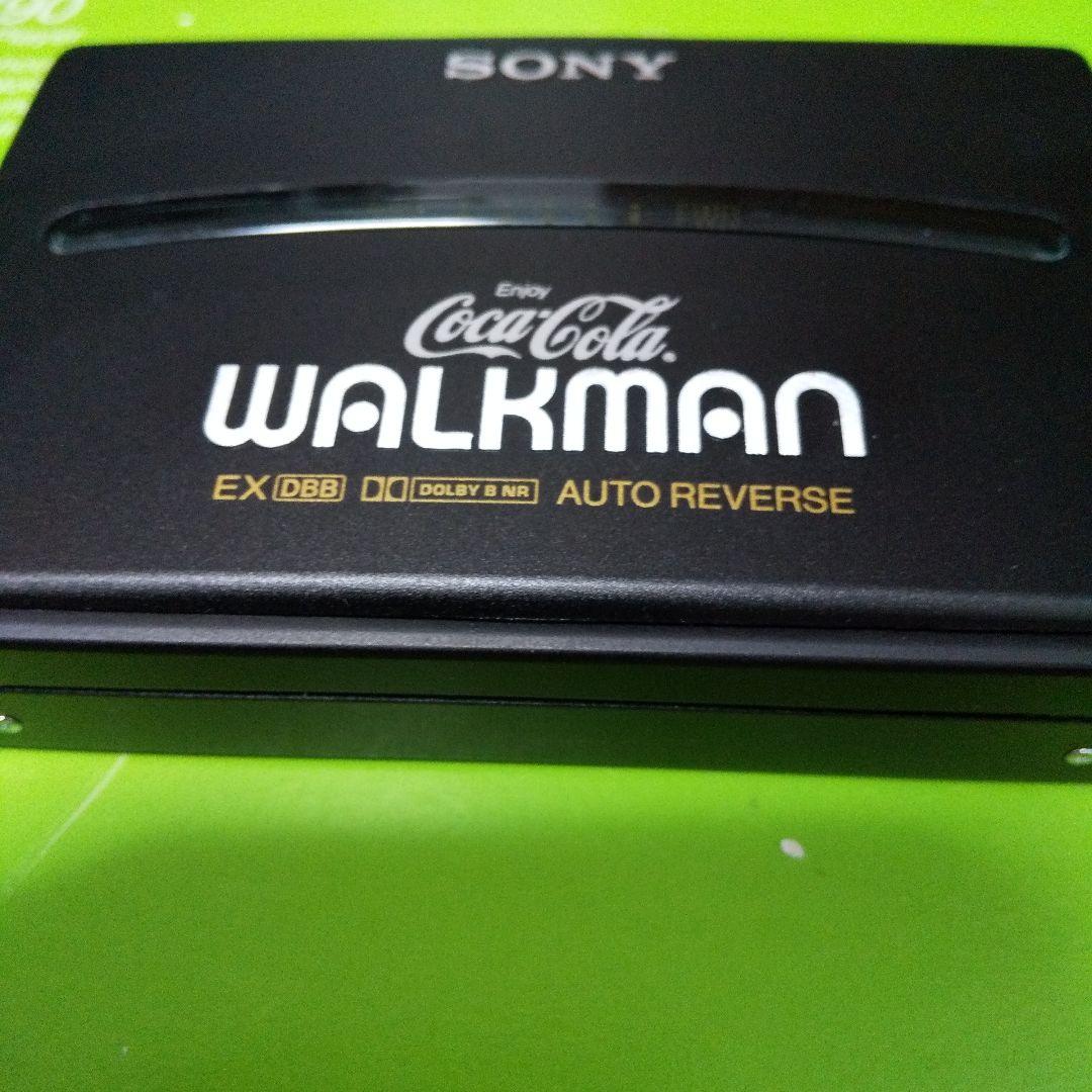 完全ジャンク品】コカコーラ/ソニーカセットウォークマンSONY WM-190