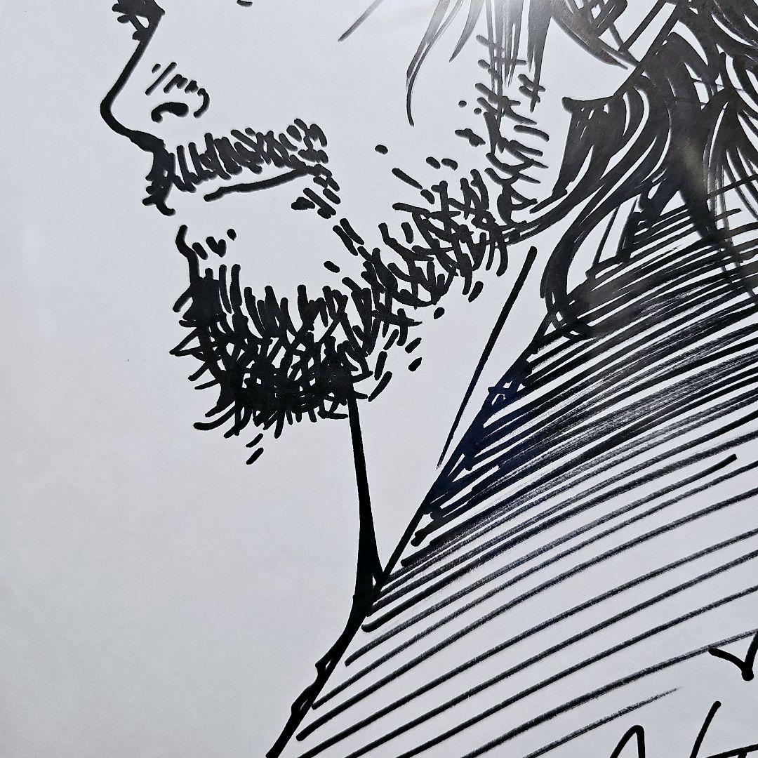 バガボンド 宮本武蔵 イラスト 直筆サイン色紙 - メルカリ