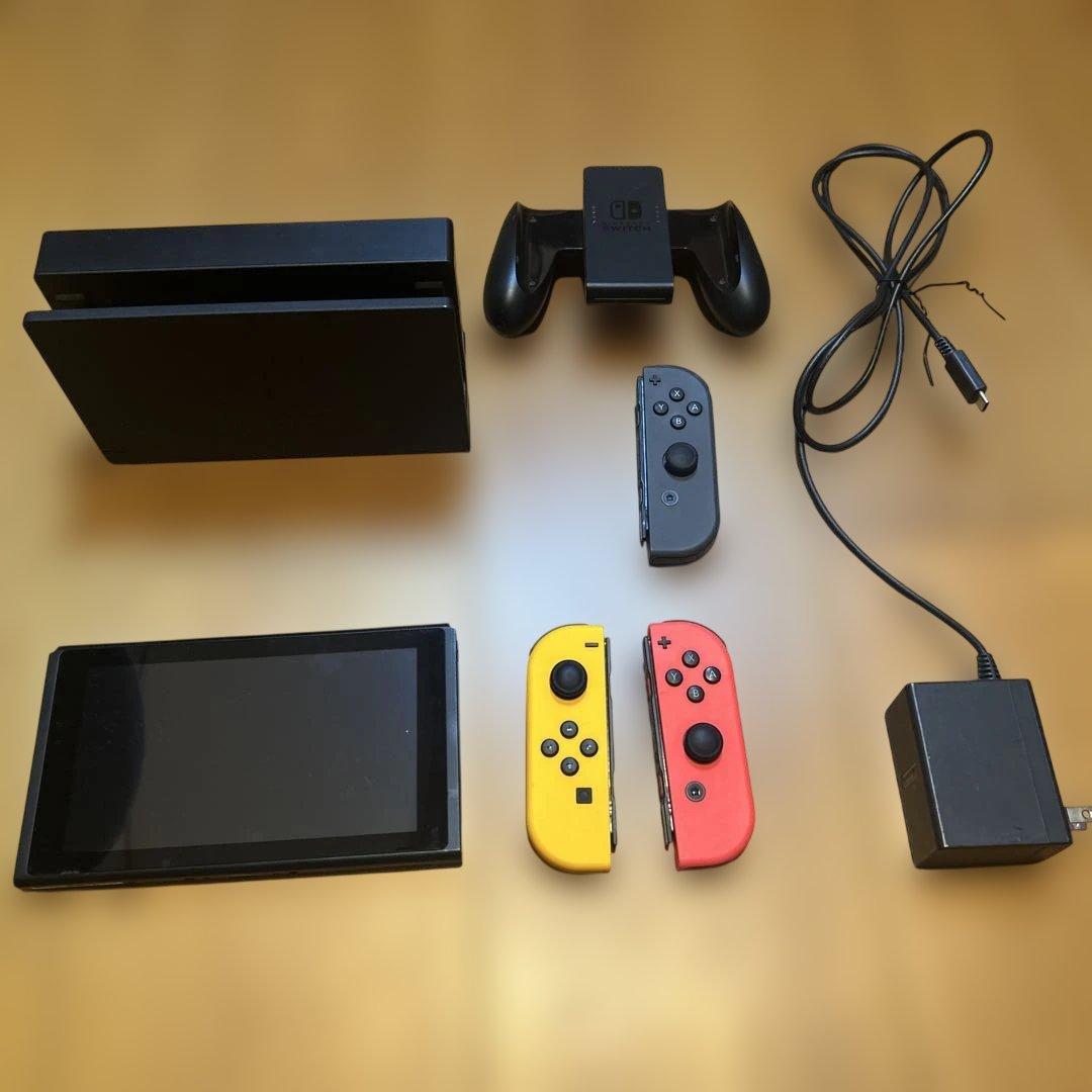 Nintendo switch　本体+Joycon(ジャンク)　備品 Nintendo Switch - Switchジョイコンジャンク品の通販 by あんころ's