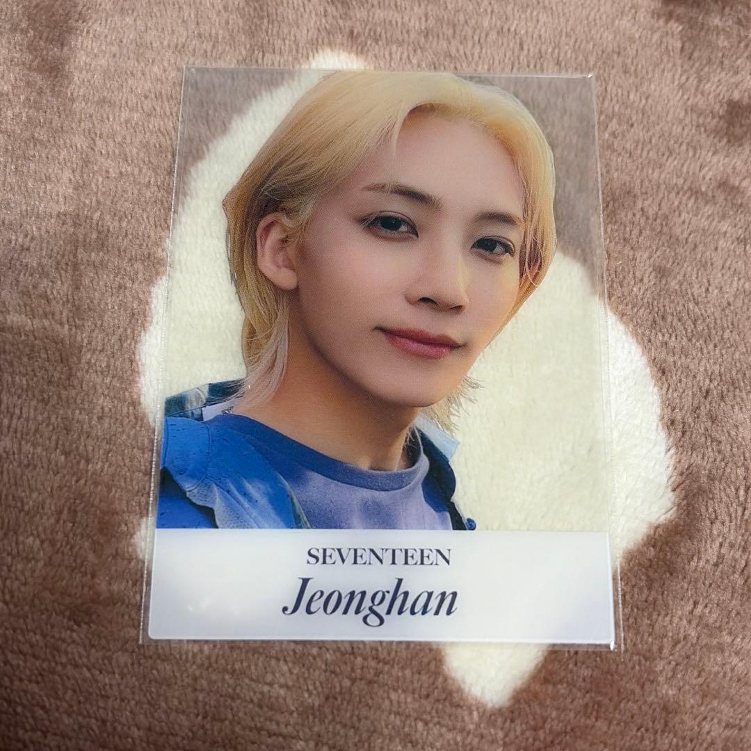 SEVENTEEN your choice クリアカード トレカ ジョンハン - メルカリ