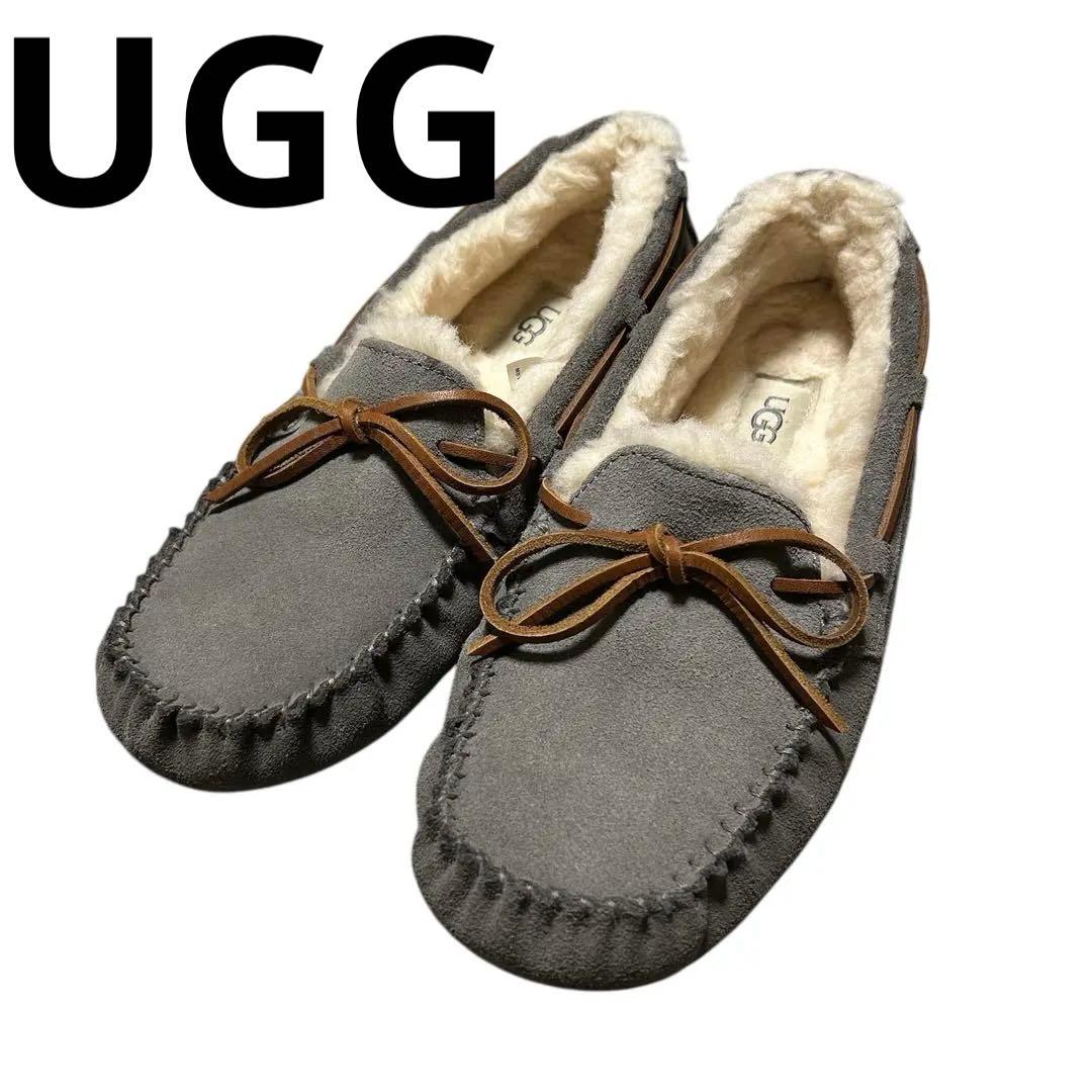 【美品】アグ UGG アンスレー ANSLEY 21505 26cm よろずやマルシェ本店 | UGG アグ アンスレー ムートンシューズ