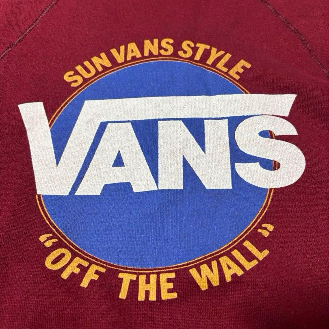 レア 80s VANS スウェット USA製 DISCUS バーガンディ L - メルカリ