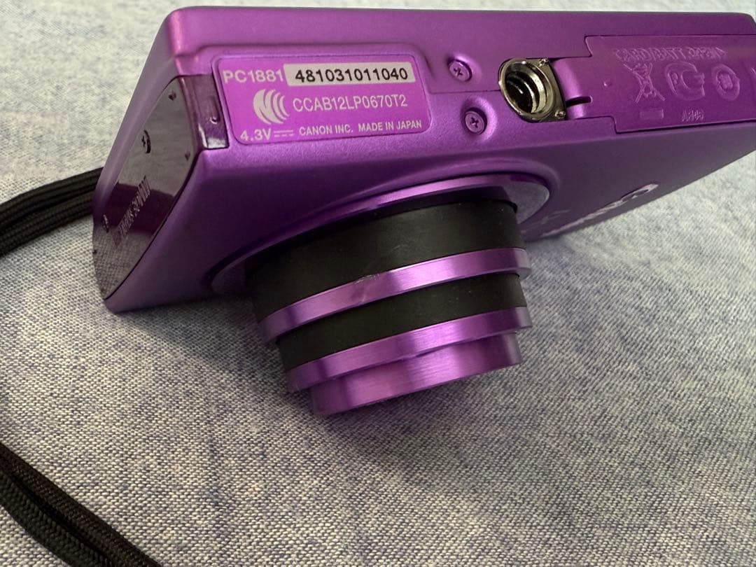Canon キャノン IXY 430F パープル