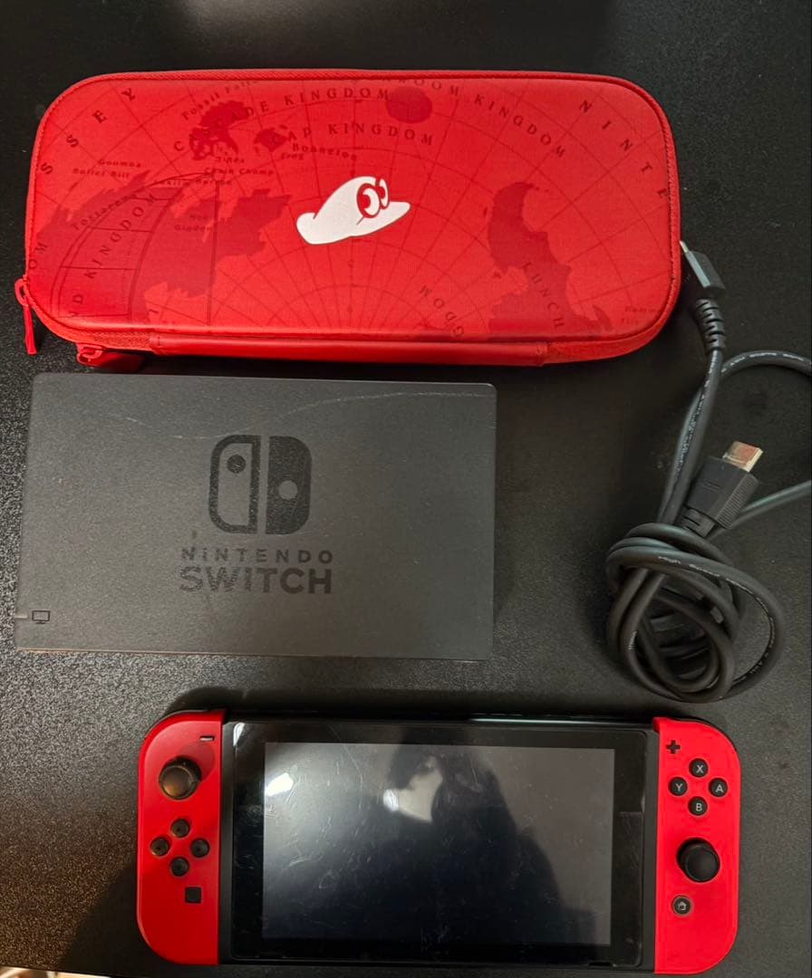 ✨【やや傷あり・動作良好】Nintendo Switch 本体箱付き！の通販はau