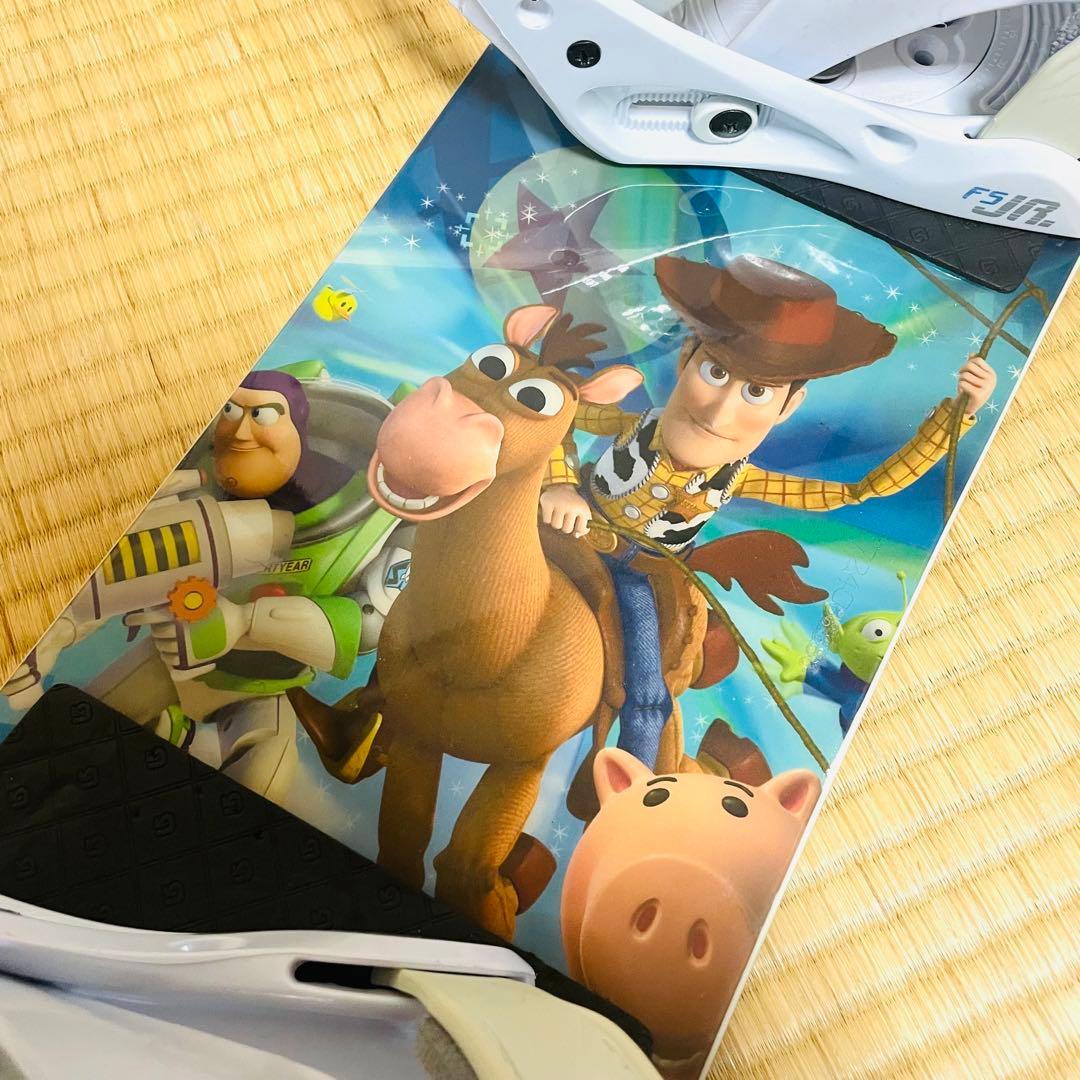 大人気 BURTON スノーボード3点セット キッズ トイストーリーコラボ