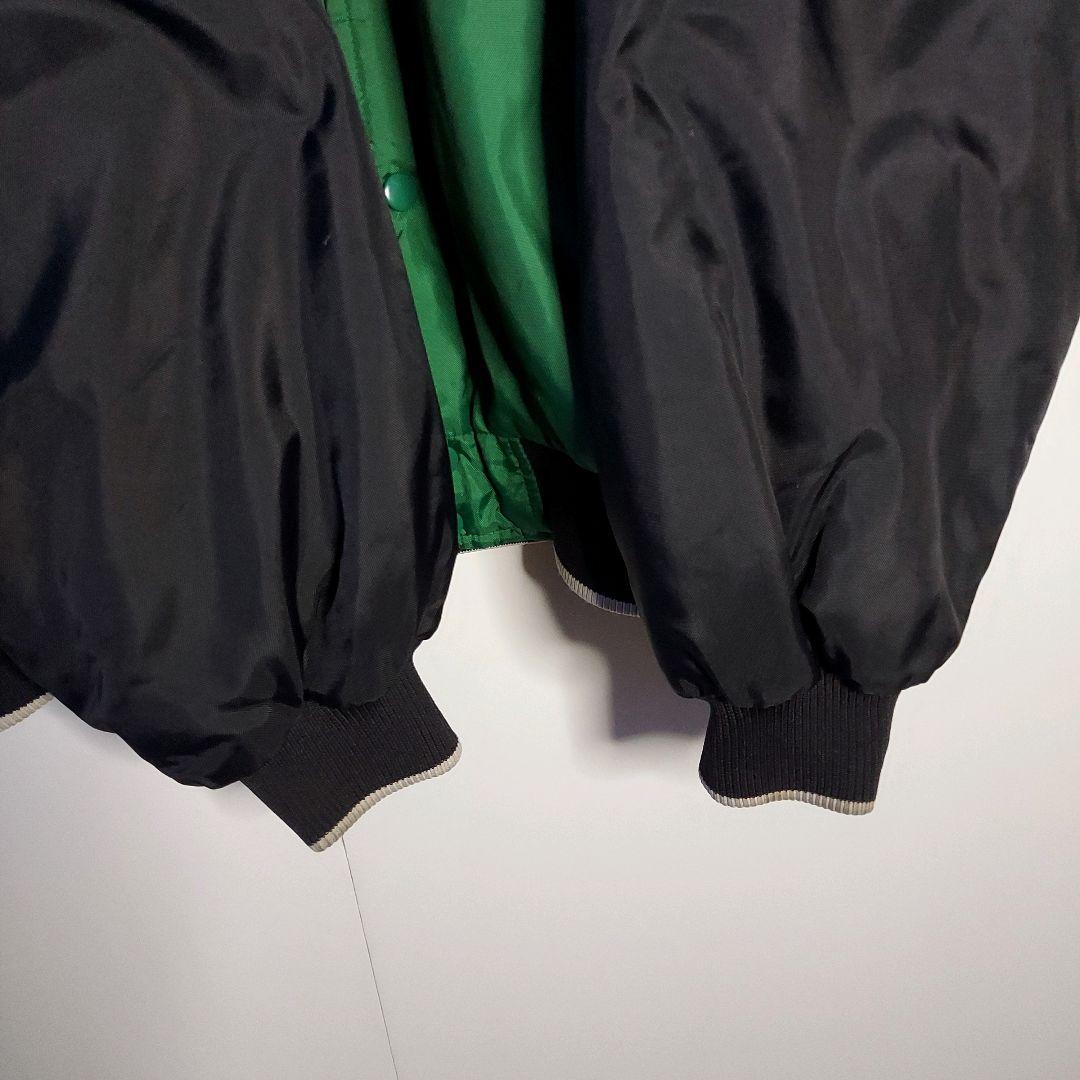 90s オールドナイキ NBA公式 セルティックスナイロンスタジャン XXL緑