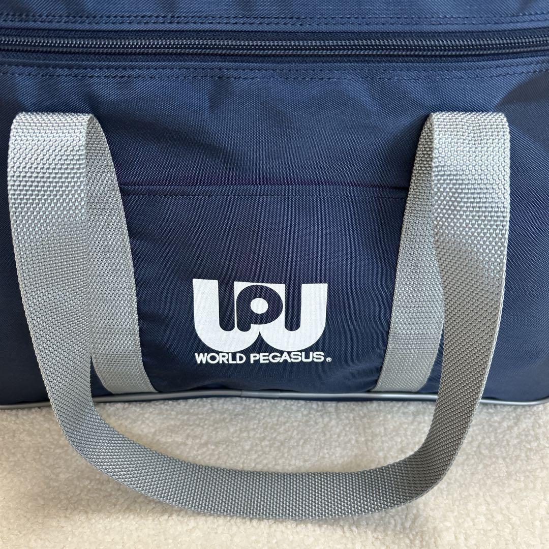 ワールドペガサス スクバ ワッペ スクールバッグ 紺 - メルカリ