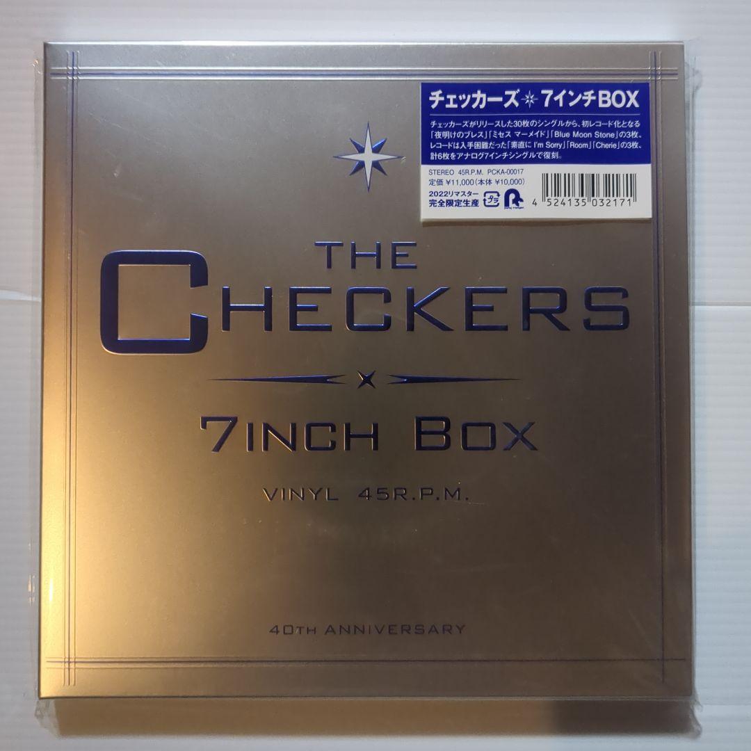 新品・未開封】チェッカーズ 7インチBOX＜完全限定生産盤＞ - メルカリ