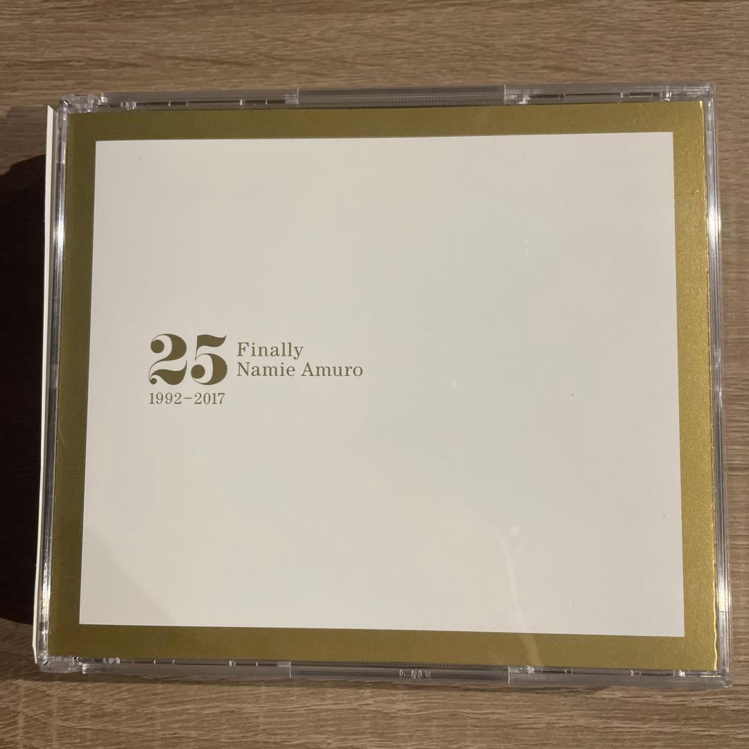 25周年オールタイムベストアルバム‼︎ 】Finally／安室奈美恵 ※帯付き