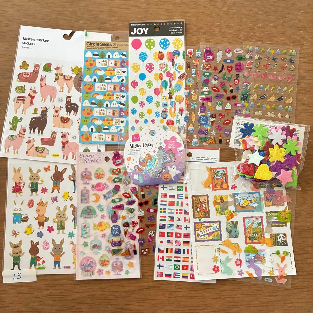 シールまとめ売り シールセット No13 - メルカリ